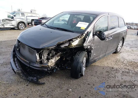 2016 Honda Odyssey Ex из США, поврежденный, VIN 5FNRL5H40GB160460